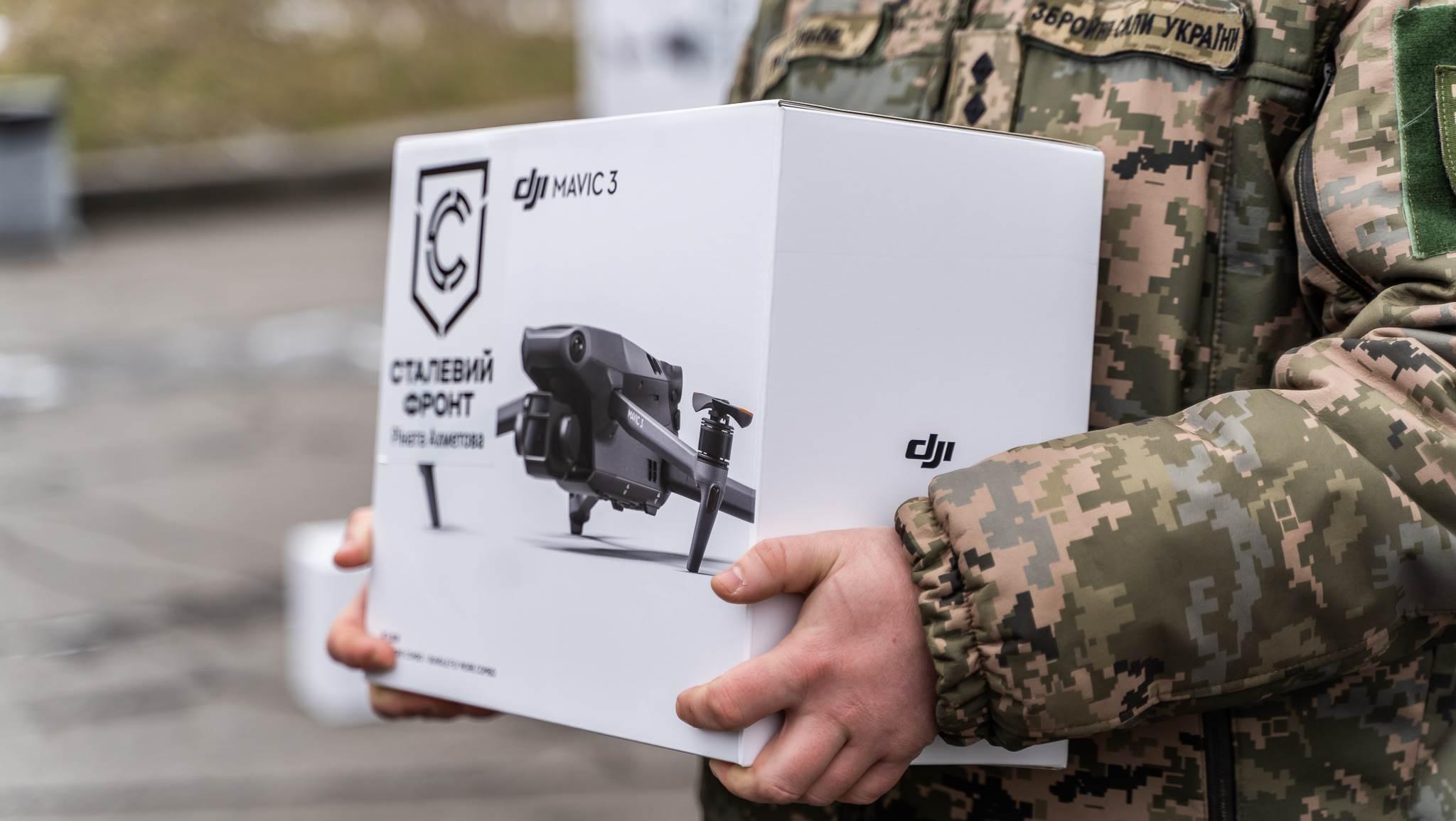 Metinvest donates 100 DJI Mavic 3 drones to the Ukrainian Armed Forces worth over UAH 10 million