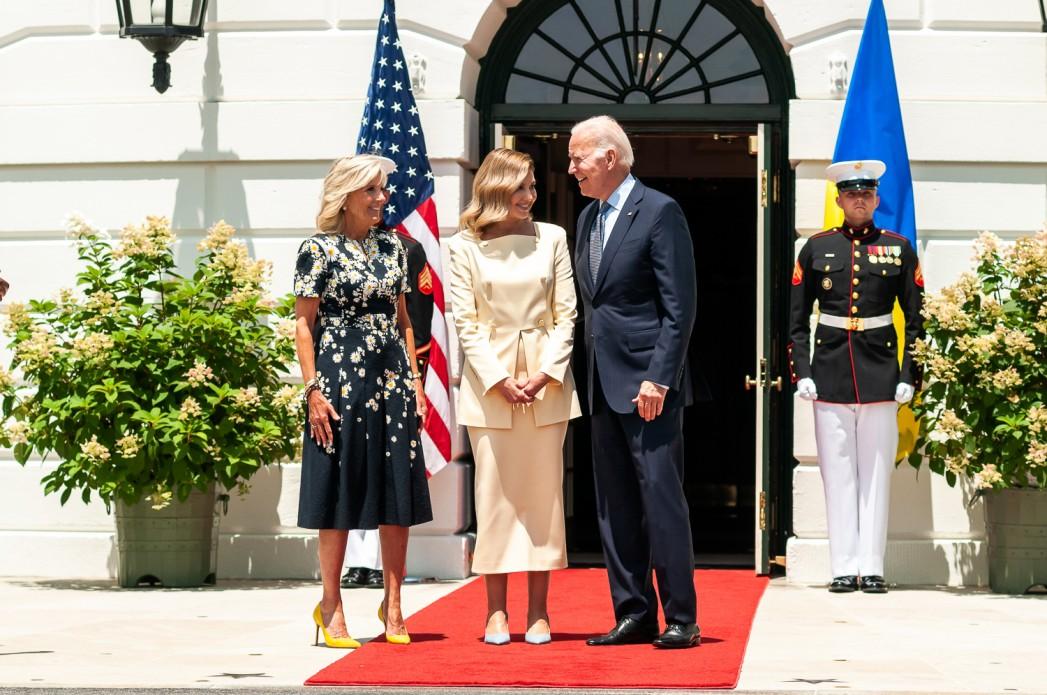 The First Lady of Ukraine met with the First Lady of the USA in Washington