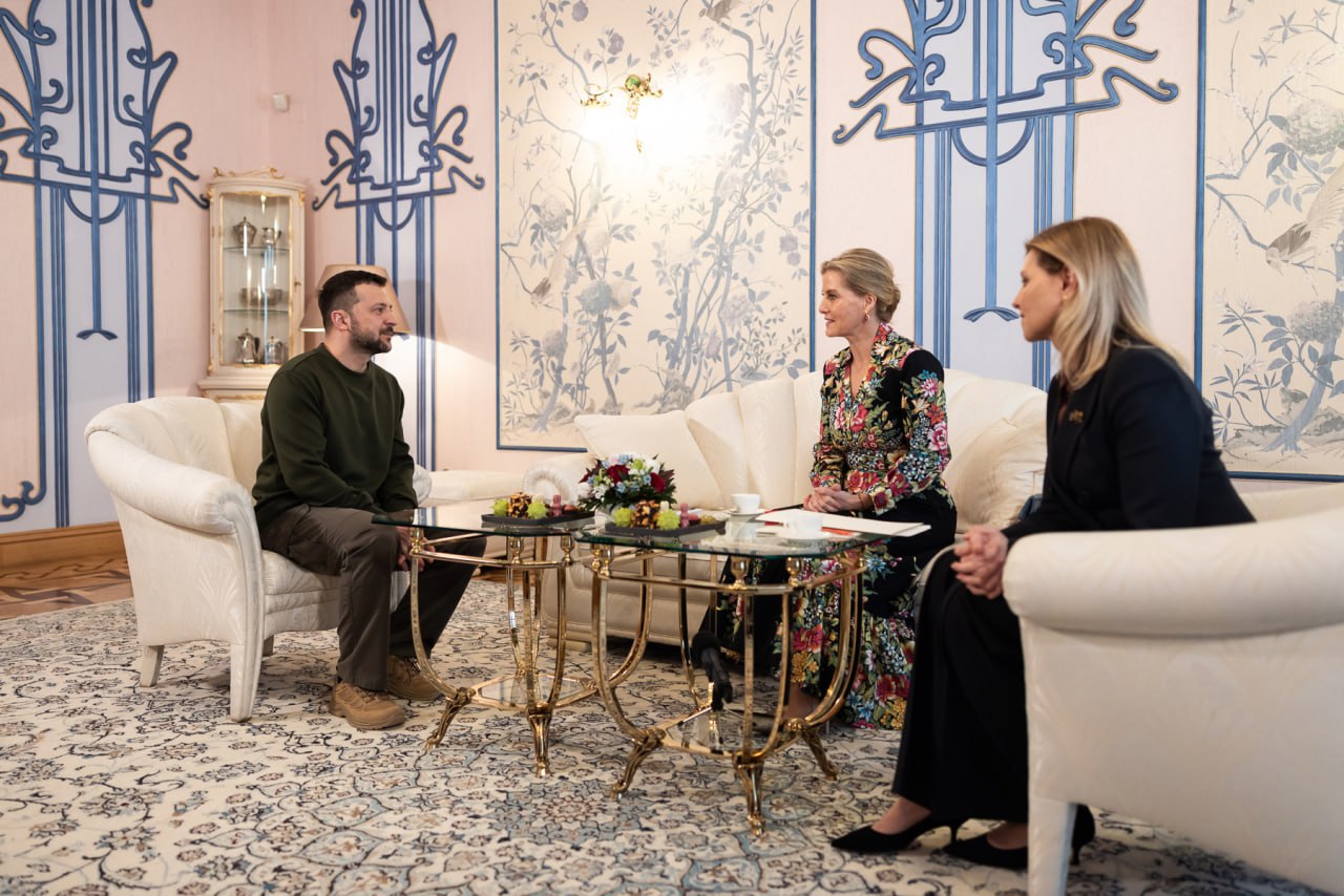The President and the First Lady met with Her Royal Highness the Countess of Wessex