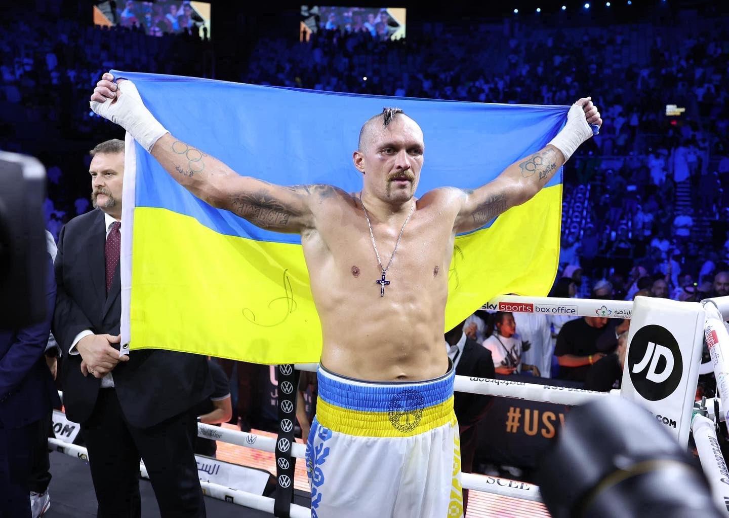 “To everyone who defends my country”: Usyk dedicated the victory over Joshua to Ukraine and the Armed Forces of Ukraine