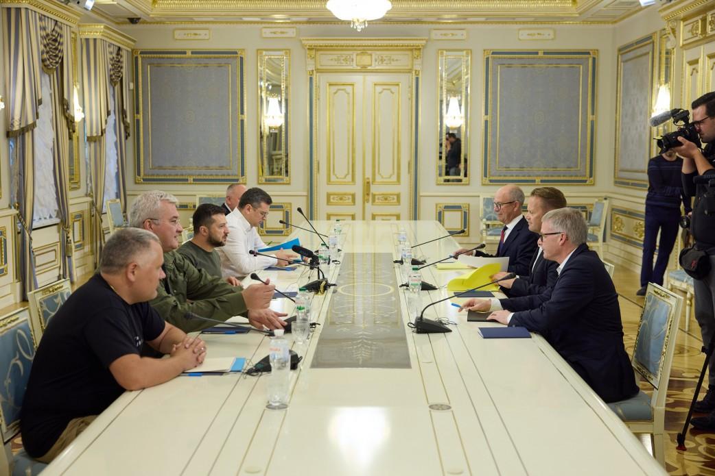 President discussed support for Ukraine with the Minister of Foreign Affairs of Denmark