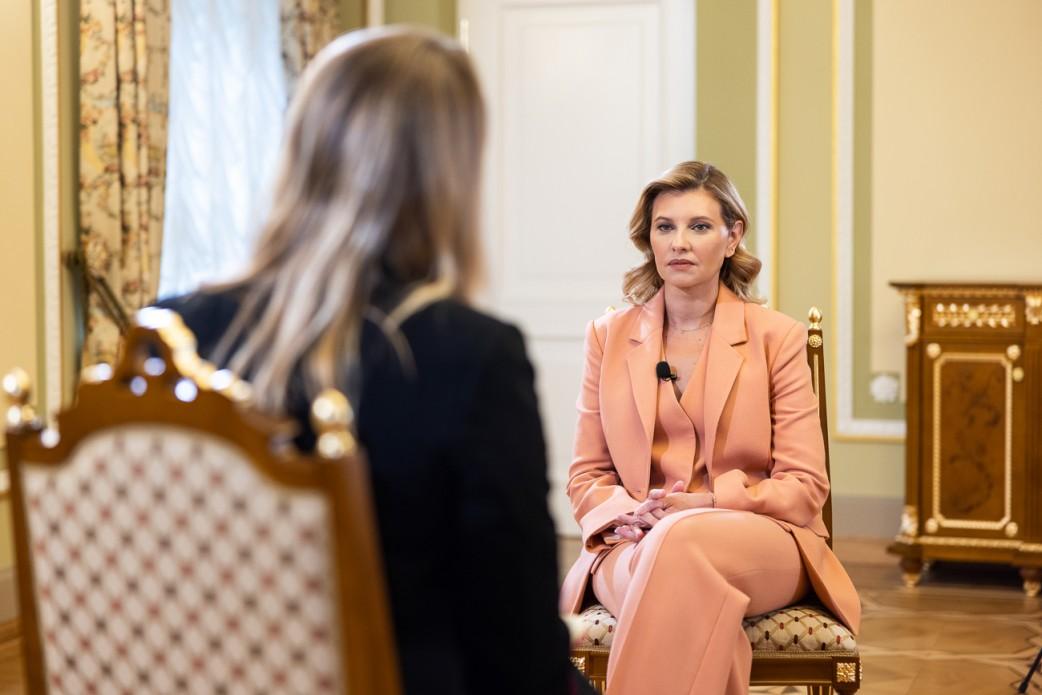 Prices are rising in Ukraine just as in the world, but we also have people killed here - the First Lady in an interview with BBC