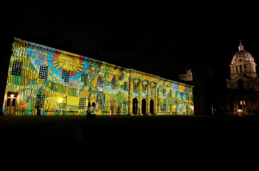 Ukrainian mosaics installation at the Greenwich+Docklands International Festival