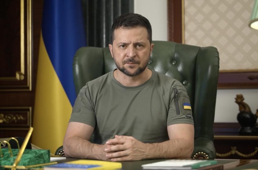 Volodymyr Zelensky: I want to dedicate this address to those who have been bravely standing for 200 days, being the exact reason why Ukraine stands
