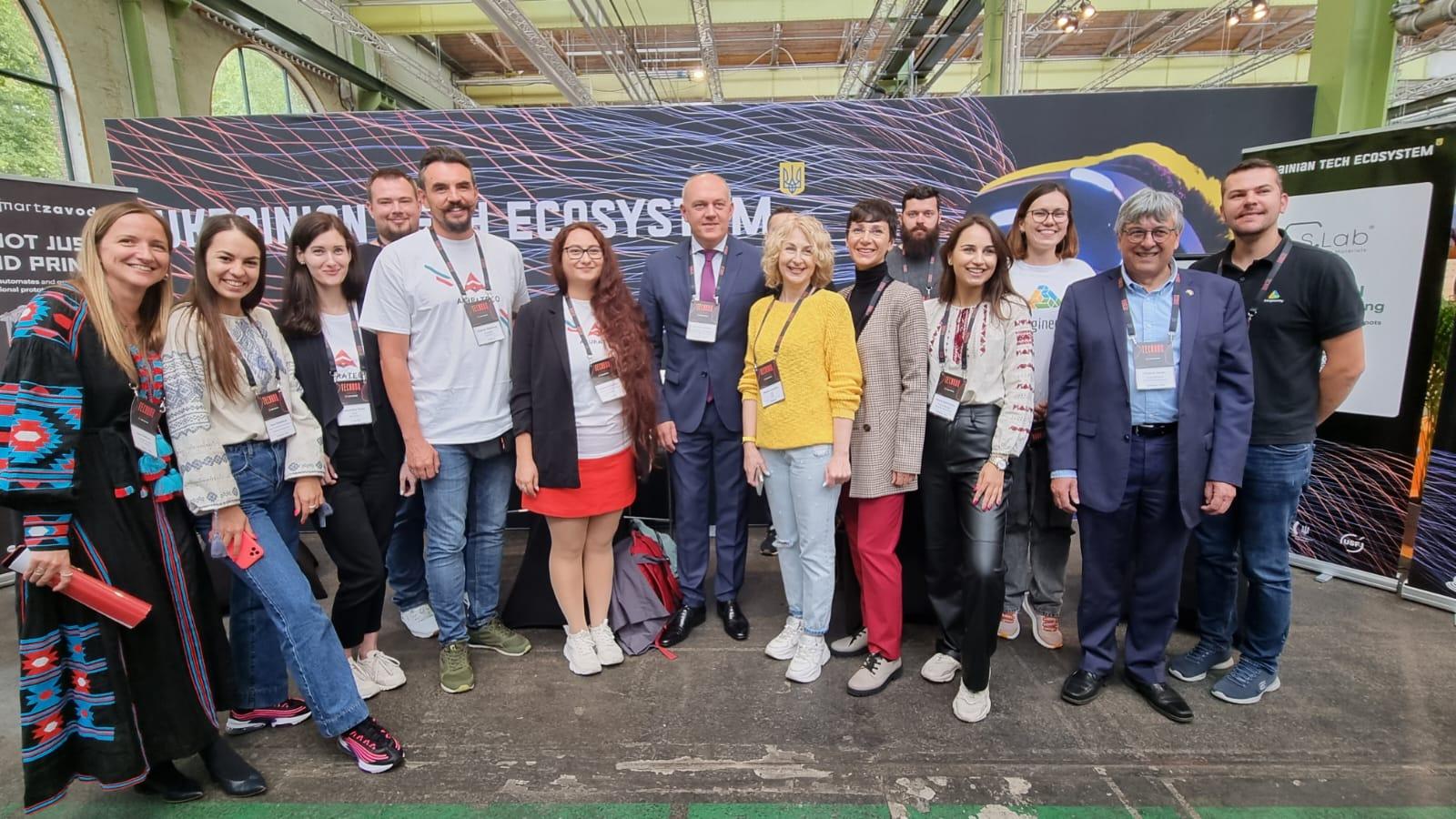 The Ukrainian startup delegation successfully presented the innovation ecosystem at the International Technology Conference - TECHBBQ 2022