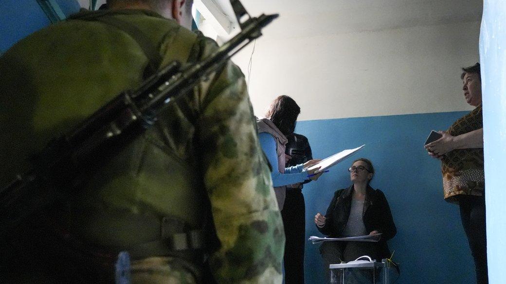 Defence Intelligence: residents of occupied Energodar were forced to vote in the pseudo-referendum, under the threat of mobilization