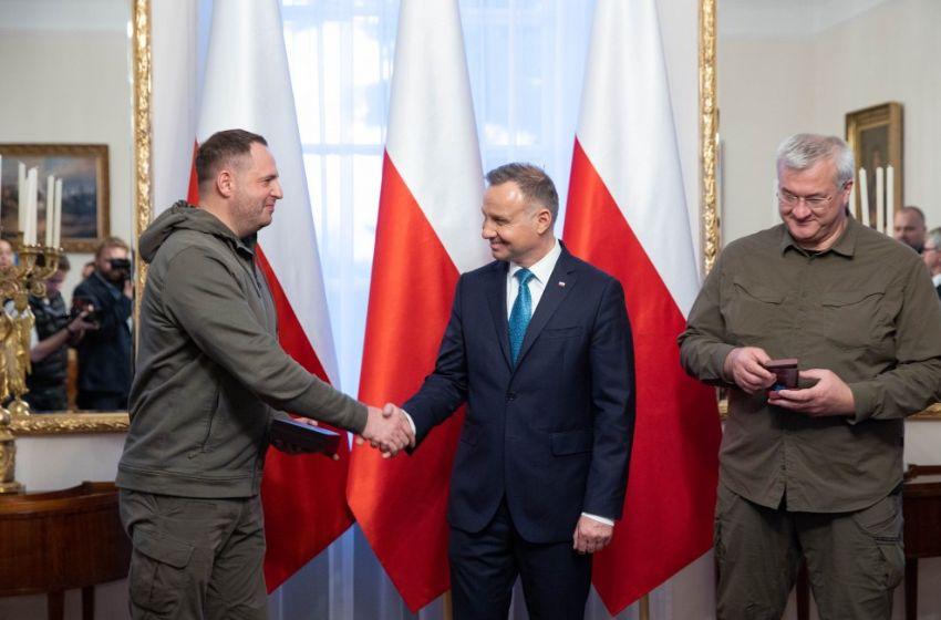 Andriy Yermak met with the President of the Republic of Poland Andrzej Duda