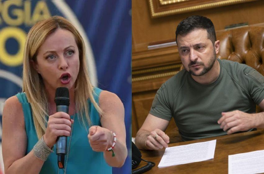 Zelensky congratulated the leader of the Brothers of Italy, political force on winning the Italian elections