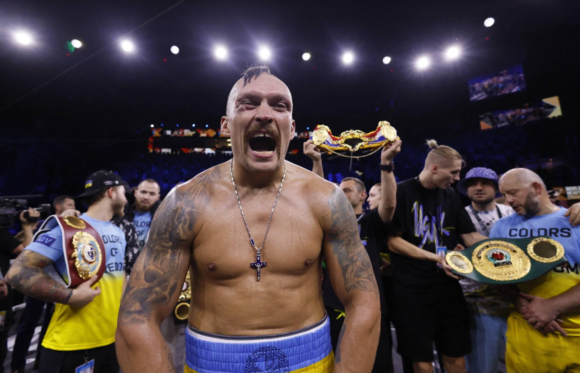 Oleksandr Usyk joins the UNITED24 fundraising platform