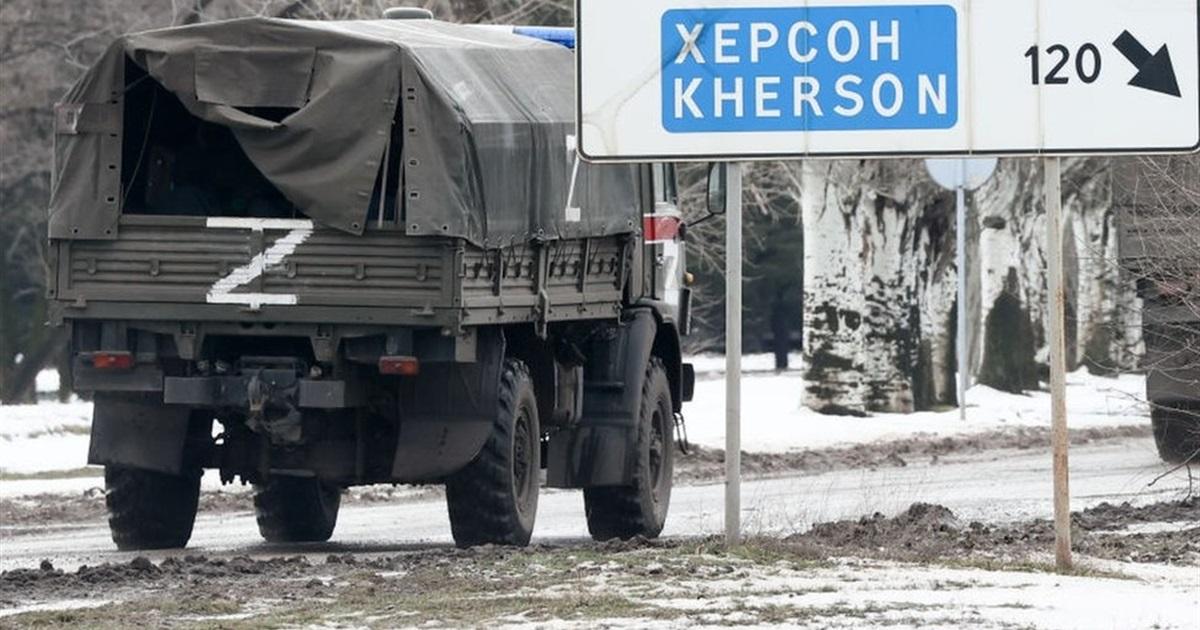 Defence Intelligence: Russia reinforces Kherson with mobilized troops to use them as cannon fodder