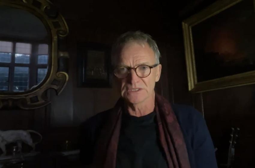 The legendary Sting asks the world to help Ukraine survive a difficult winter