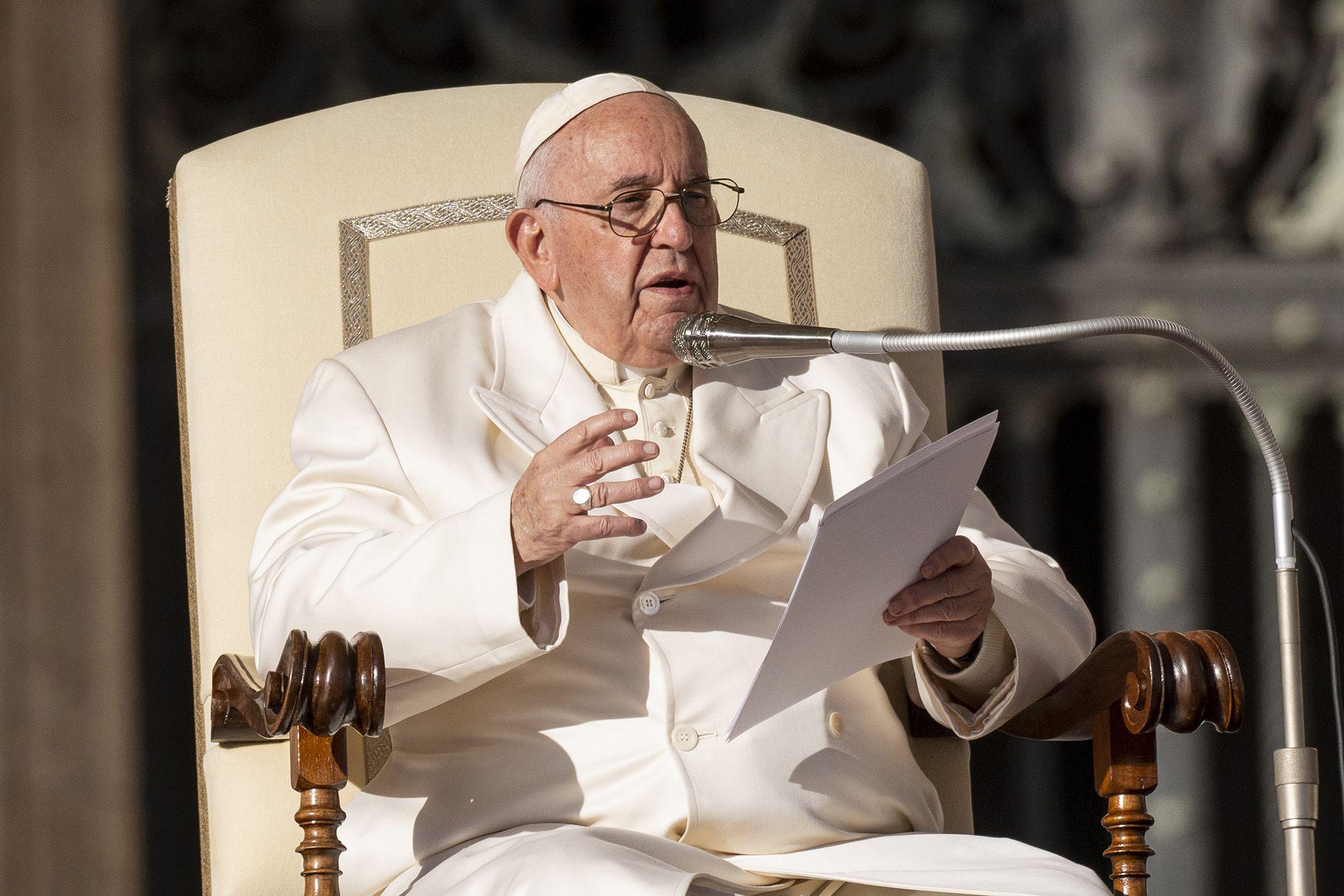 The Pope compared the actions of the Kremlin in Ukraine with the actions of Nazi Germany