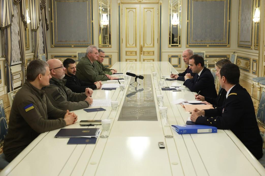 President of Ukraine met with the Minister of the Armed Forces of France