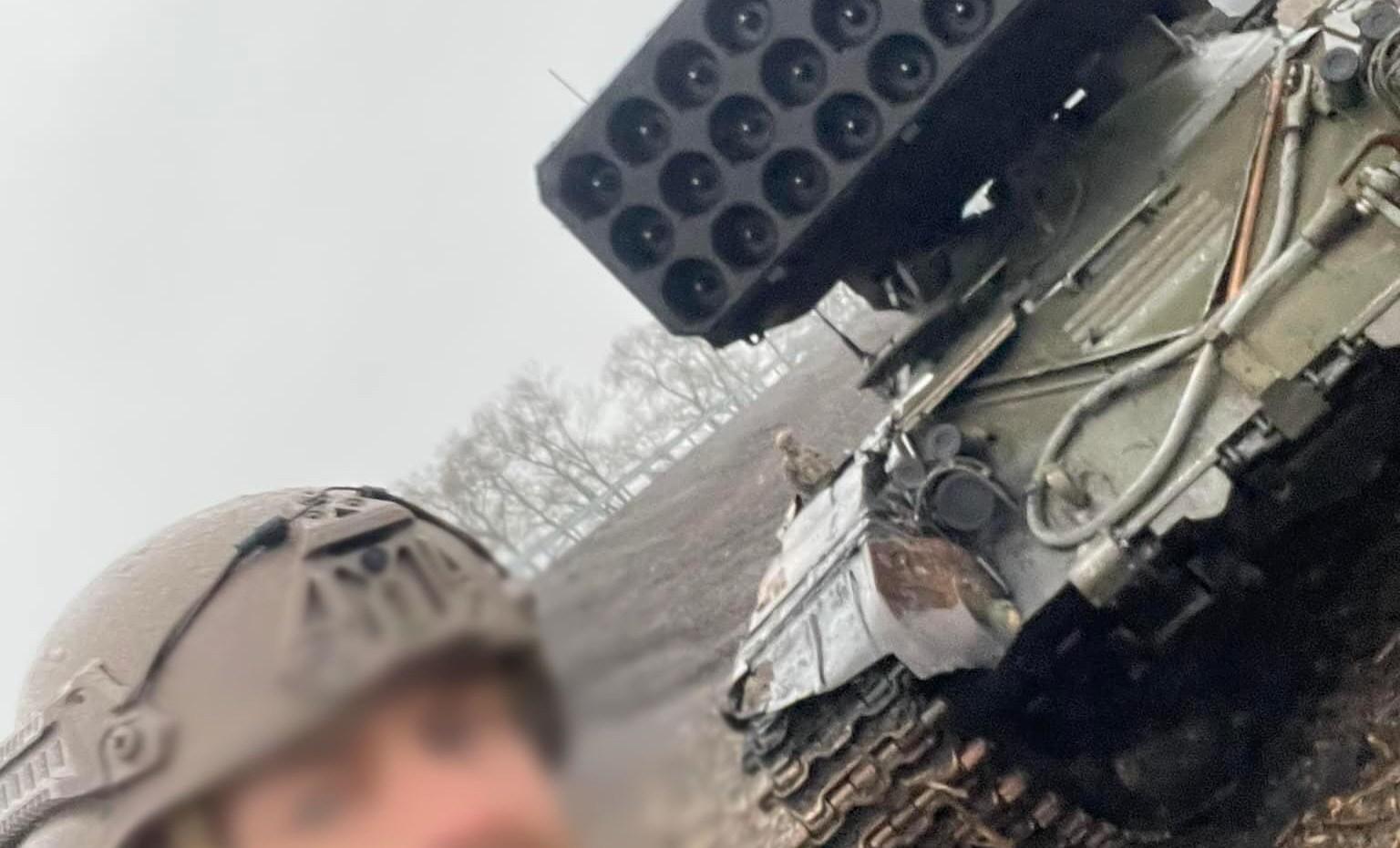 Russians use TOS-1A Solntsepyok systems in Ukraine