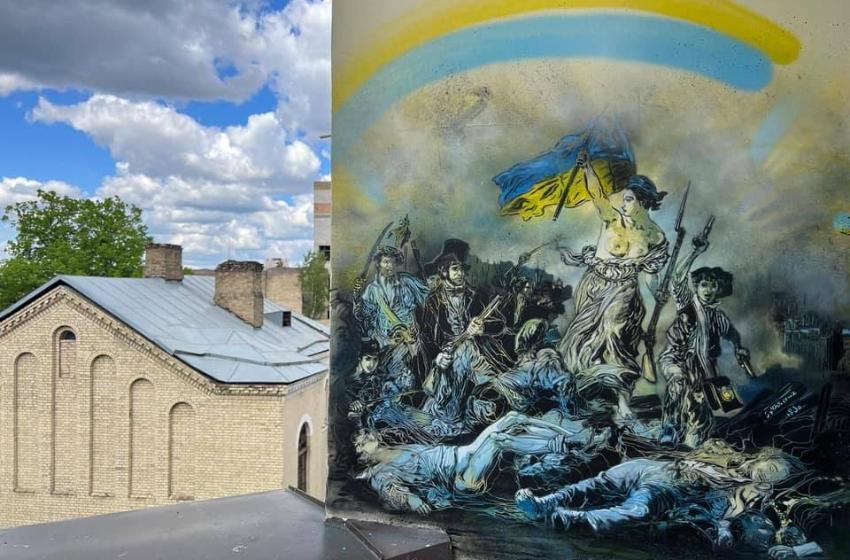 "The French answer to Banksy" in Kyiv: street artist Christian Guémy visited Ukraine