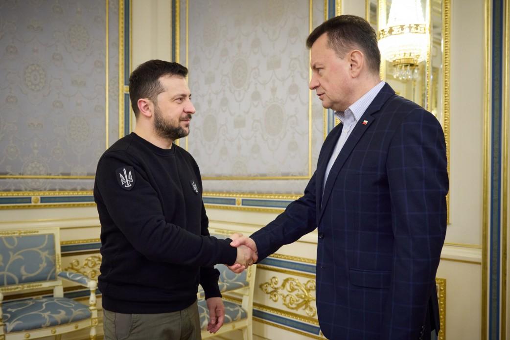President of Ukraine meets with Deputy Prime Minister, Minister of National Defence of Poland