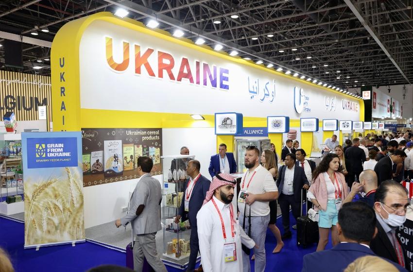 The Ukrainian pavilion opened at the international agro-industrial exhibition in Dubai (UAE)