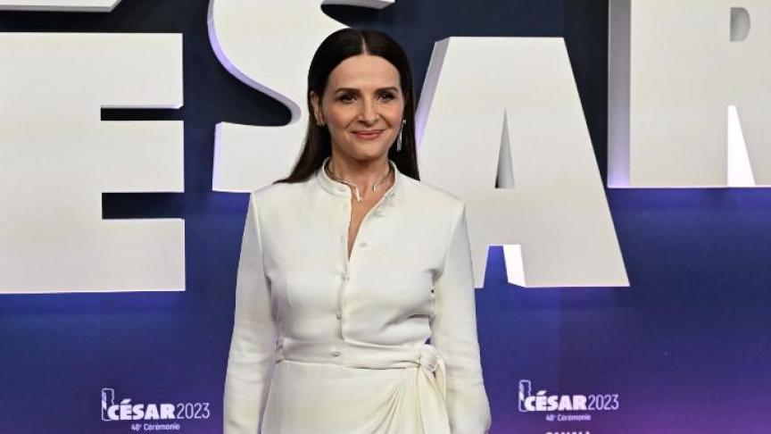 French actress Juliette Binoche paid tribute to Ukrainians at the "César" ceremony