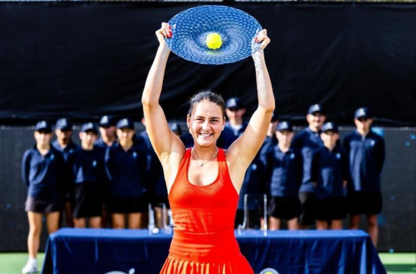 Marta Kostiuk won the WTA tournament in Austin