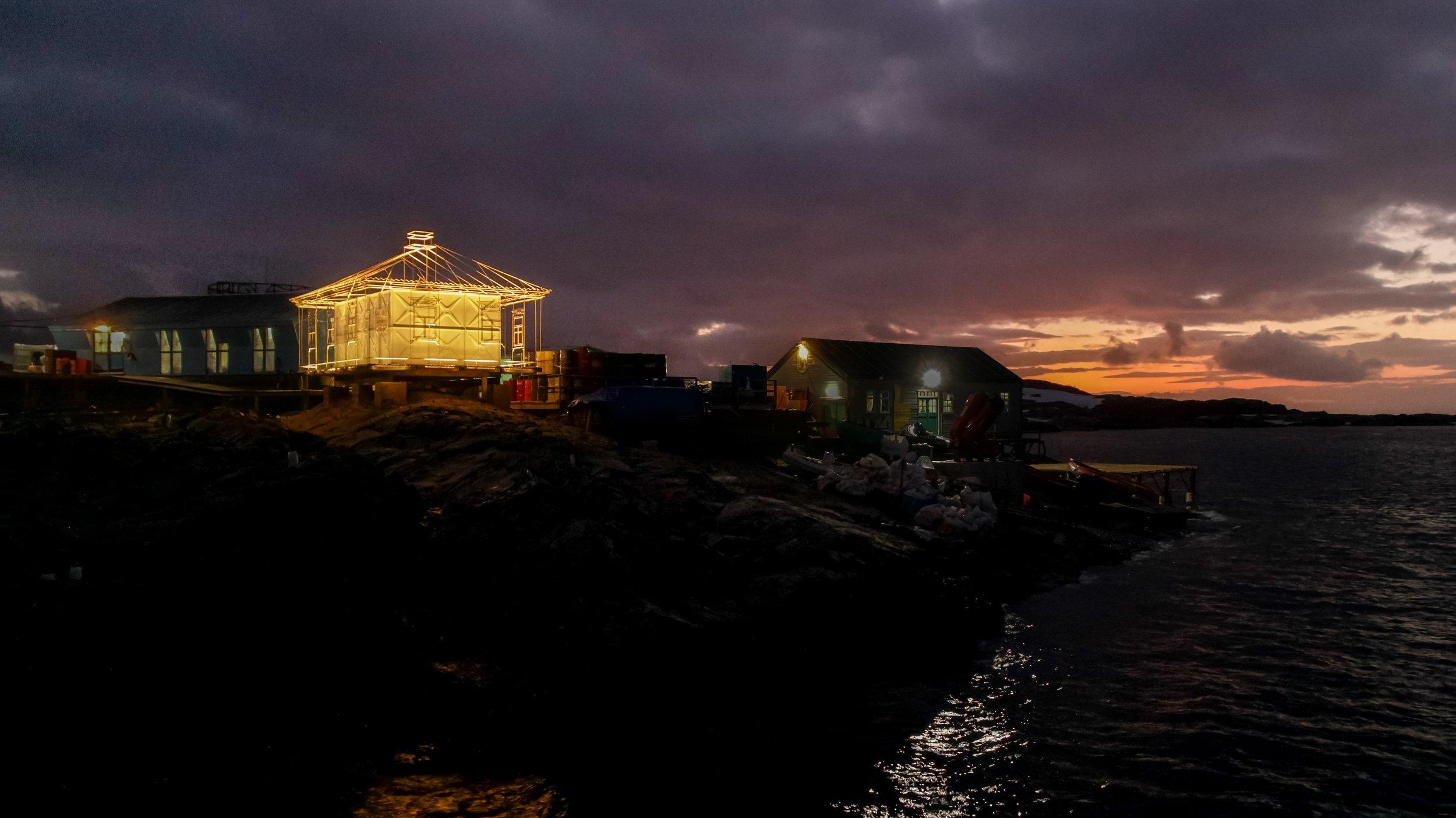 Balbek Bureau created an art installation for the Ukrainian Antarctic Vernadsky Research Base