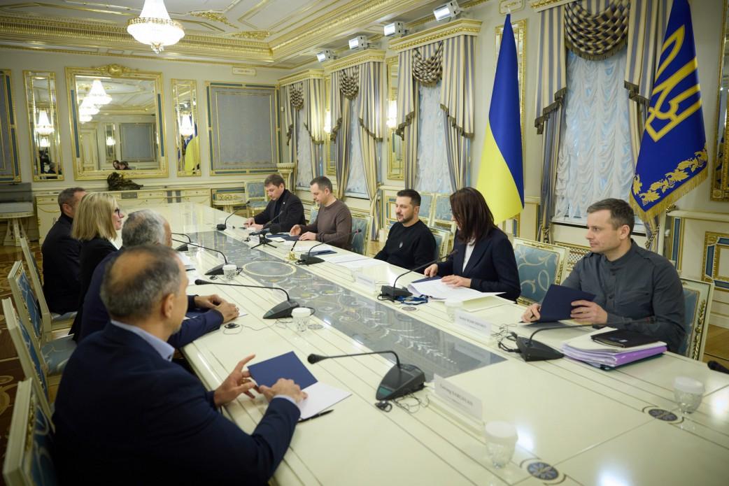 President of Ukraine held a meeting with the delegation of the World Bank