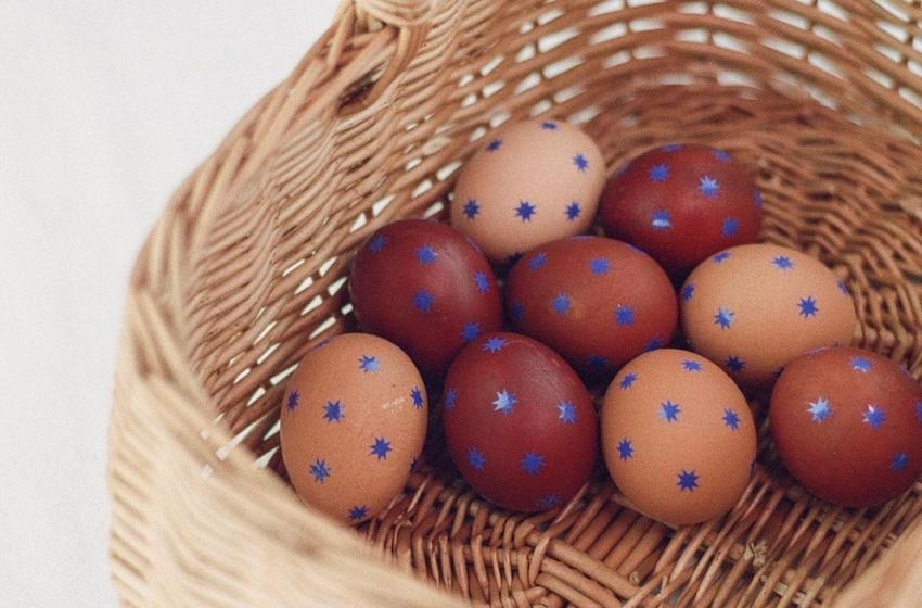 A collection of Easter decorations from different regions of Ukraine by the Hey Guide team
