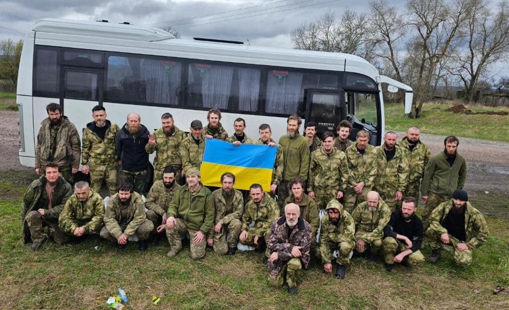 Another 130 Ukrainian Defense Forces managed to be freed from Russian captivity on Easter