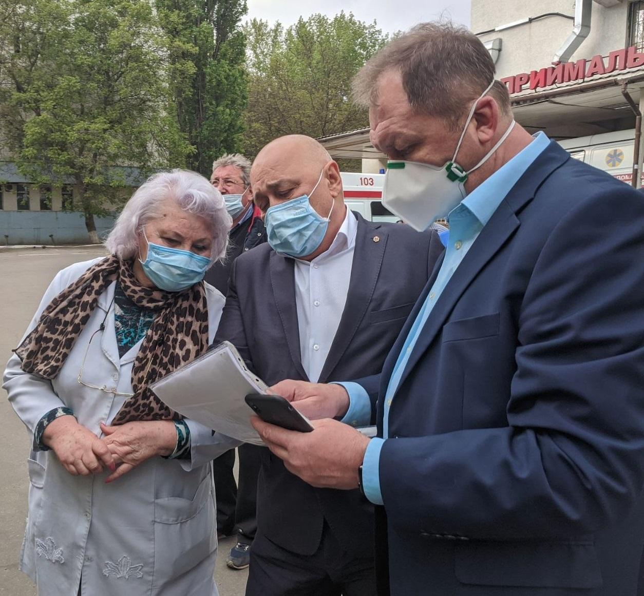 Epicentr K donated protective equipment for doctors of the Odessa Region's hospitals