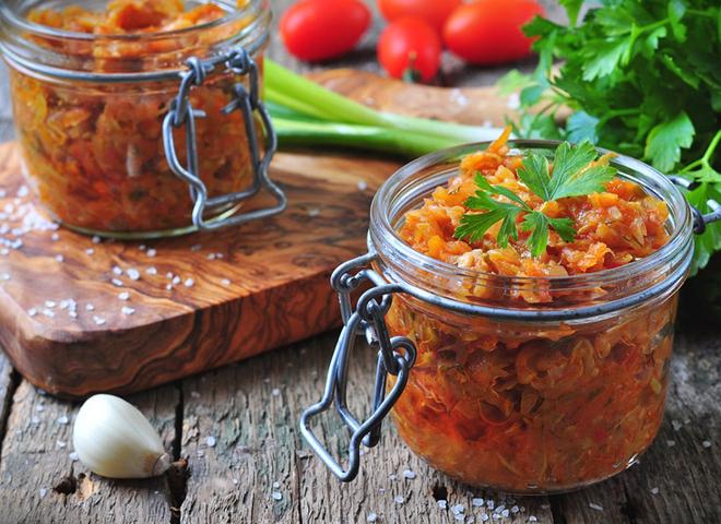 Turkey in Odessa cuisine: Eggplant Caviar