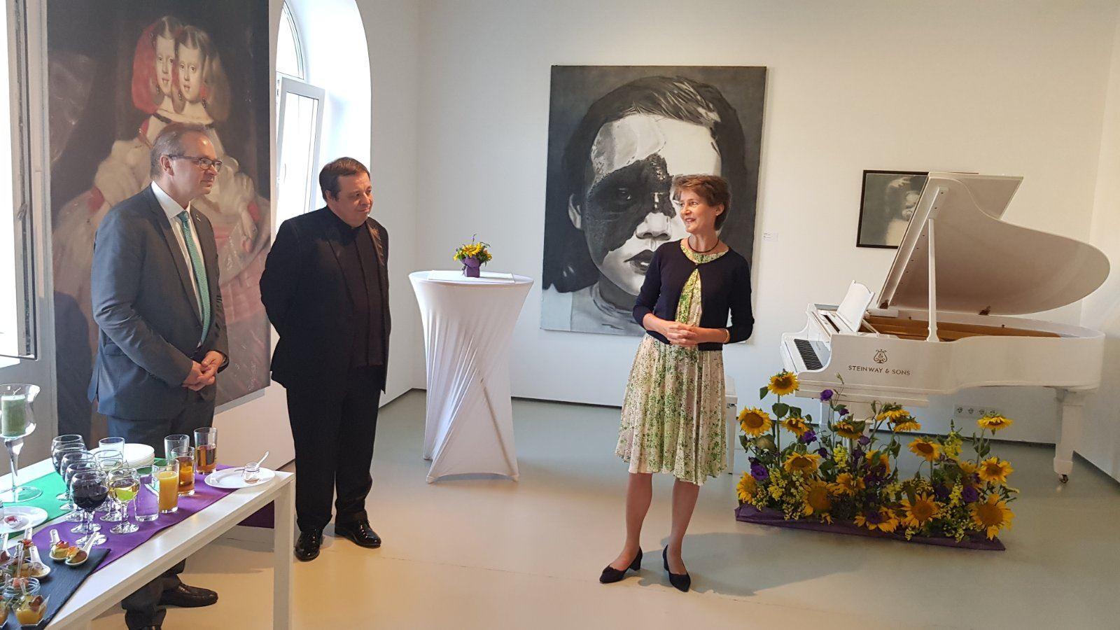 Alexey Botvinov performed for the President of Switzerland