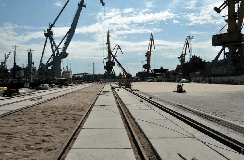 Odessa's seaport completed the reconstruction of its longest berth