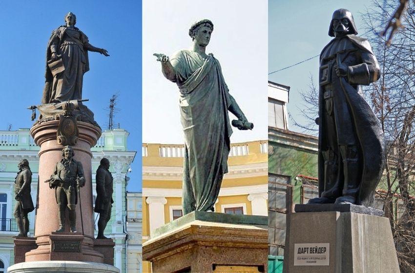 Odessa, the city of broken statues