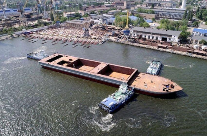 Ukrainian Nibulon shipyard will build a fifth barge (long flat boat)