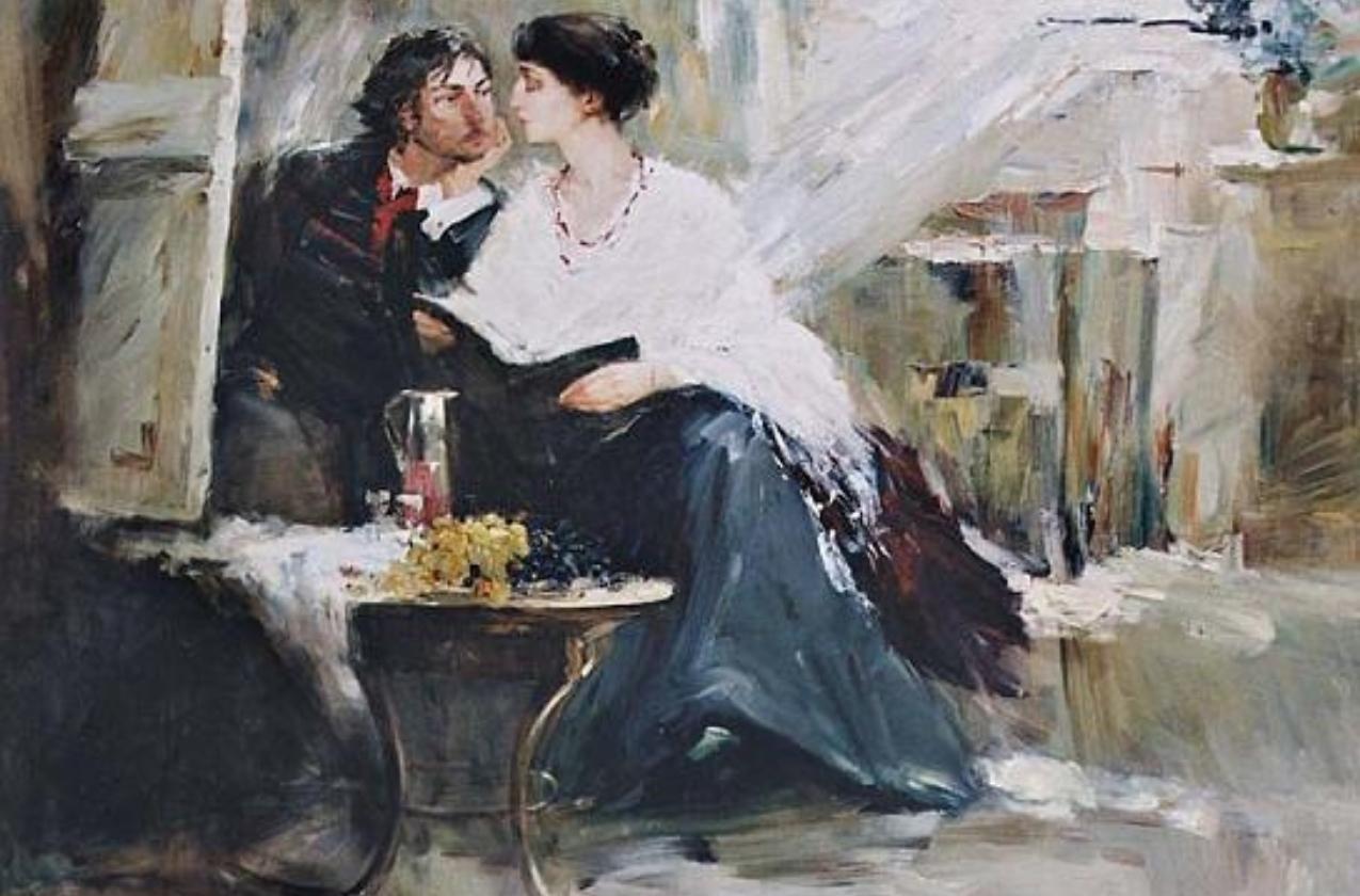 Anna Akhmatova and Amedeo Modigliani