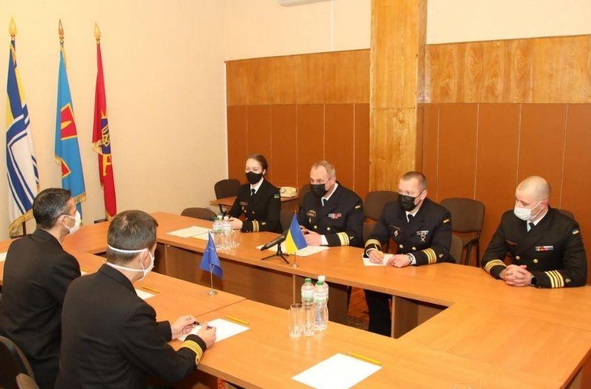 Ukrainian Navy leaders met NATO officials in Odessa
