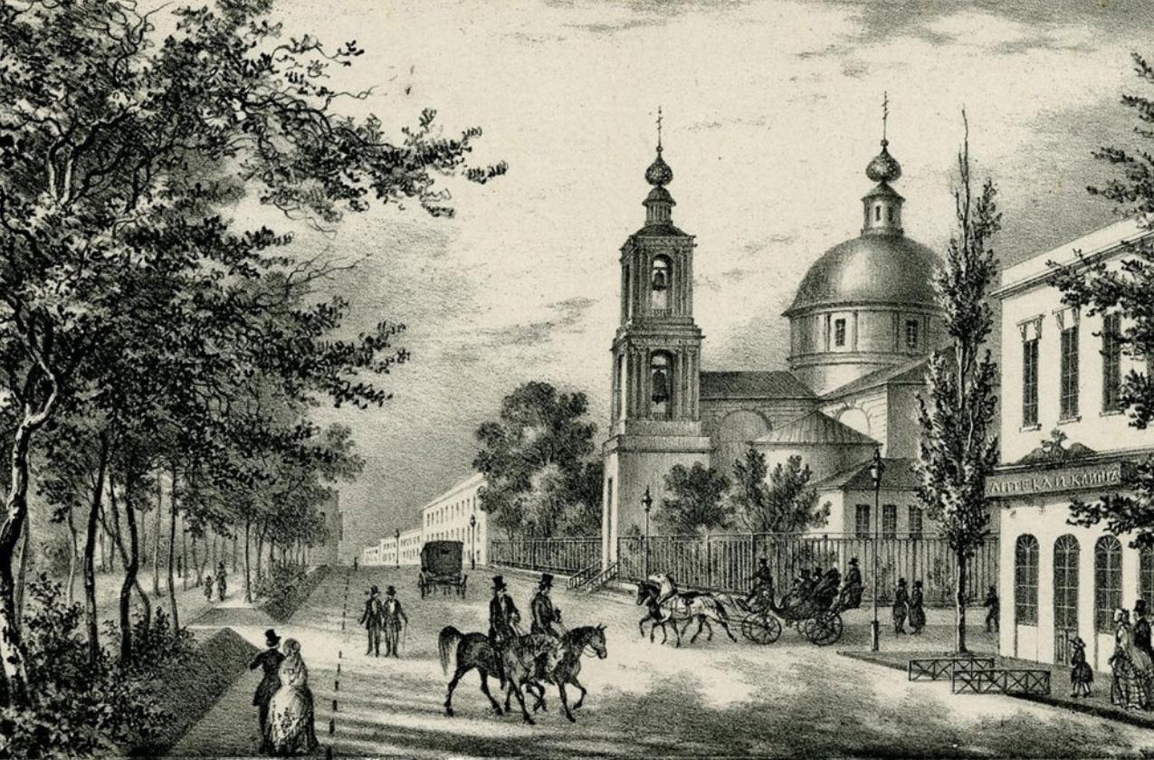 Odessa of 1854 by Friedrich Gross on lithographs: streets, buildings, war