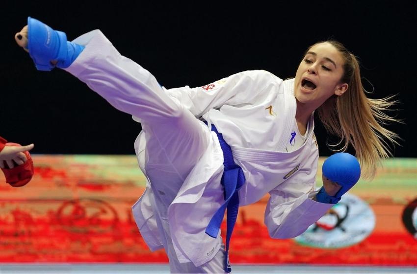 Angelika Terlyuga won gold in Portugal
