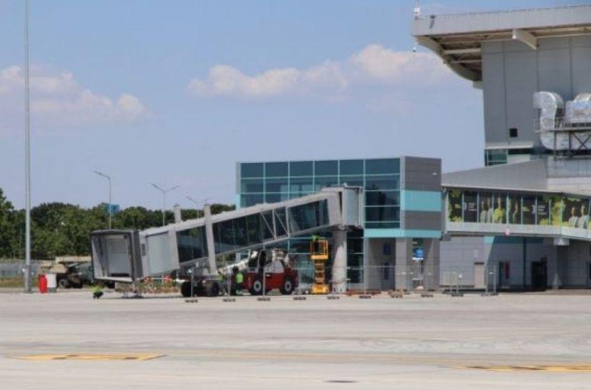 New passenger bridges by German company at Odessa International Airport