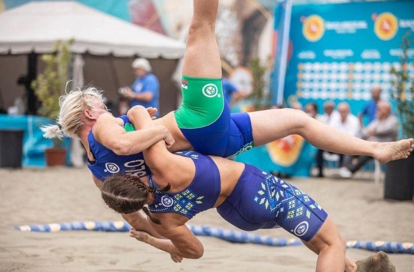 Odessa athletes won gold medals in the World Beach Wrestling Series in Rome