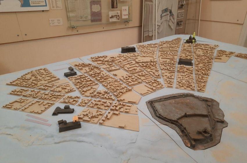Akkerman Museum created a tactile map of the city of the late 19th century