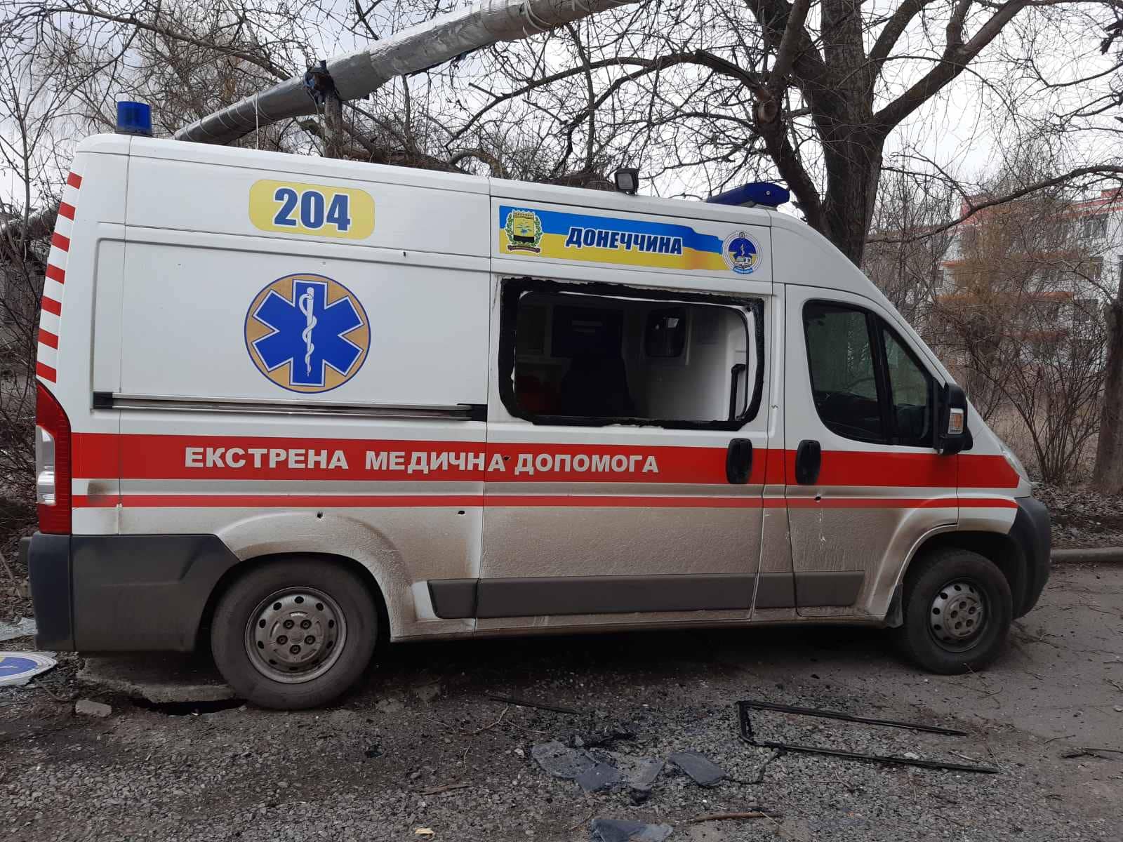 Violation of the Geneva Convention: Russian militants are shelling ambulances and hospitals