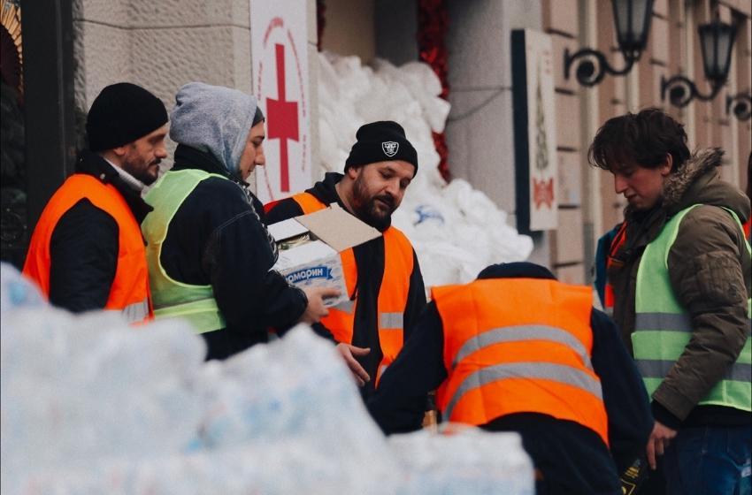 Odessa Food Market has organised a humanitarian volunteer center
