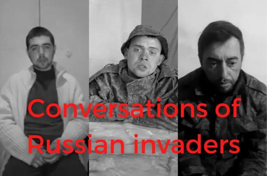A cycle of intercepting the conversations of Russian soldiers. "I shot up a bus with civilians"