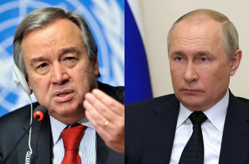 UN Secretary-General: Putin agreed to involve the UN and the ICRC in the evacuation of Azovstal