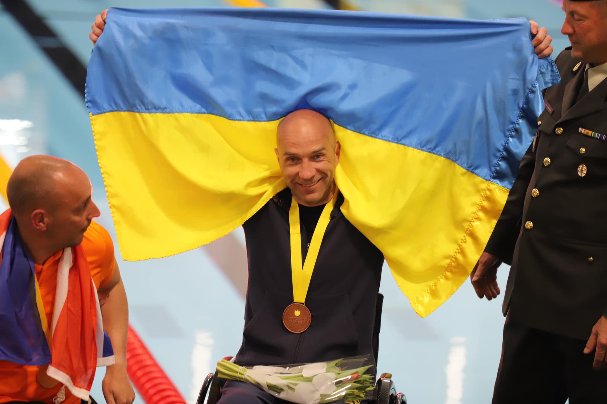 "Invictus Games": Rivne swimmer brought two medals from Hague