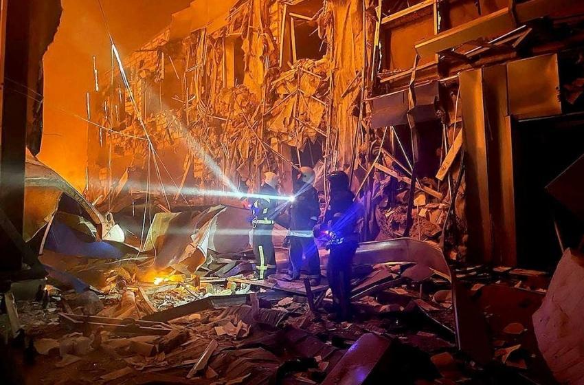 Invaders fired seven rockets in Odessa: the shopping center was destroyed