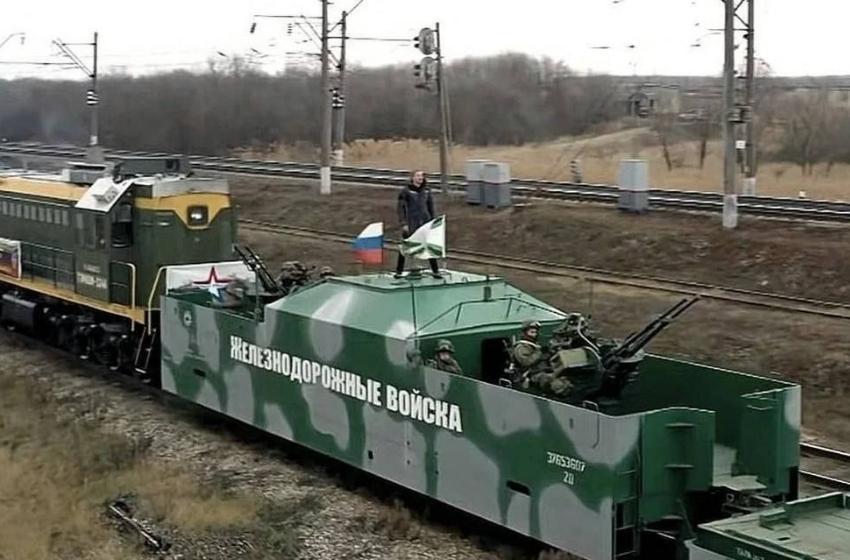 Melitopol guerrilla fighters damaged the occupiers' armored train