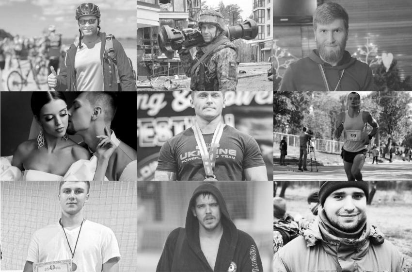 Angels of Sport. Requiem for the dead Ukrainian athletes