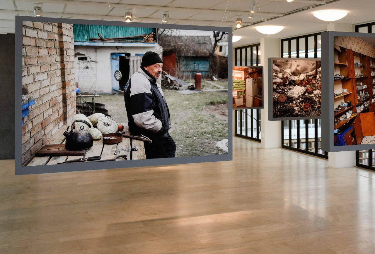 A unique photo exhibition about the consequences of the russian occupation of Kyiv region has been opened in Stockholm