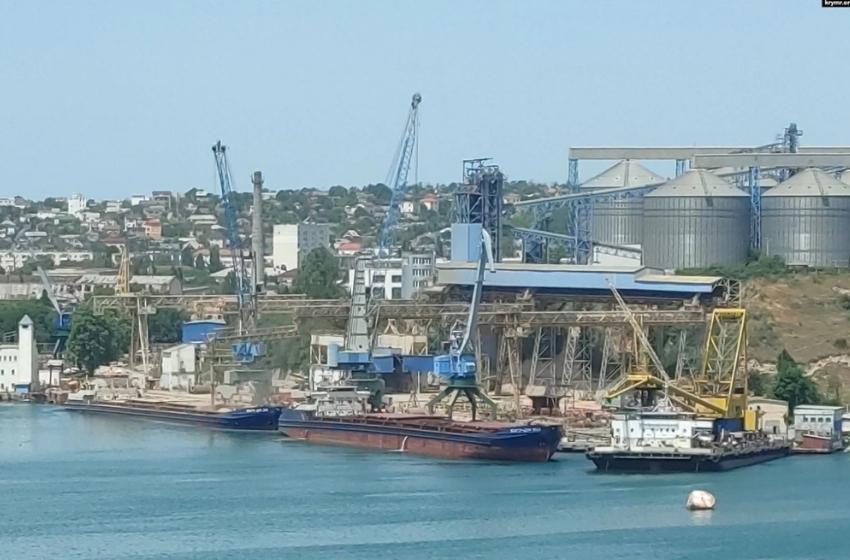 In Sevastopol, Ukrainian grain is loaded onto ships daily